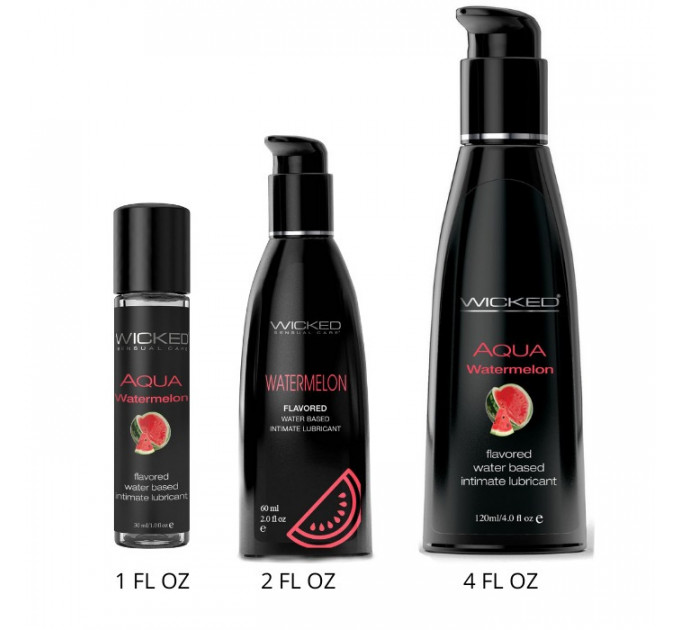 Лубрикант WICKED со вкусом освежающего арбуза 60 ML