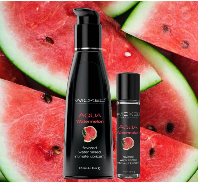 Лубрикант WICKED со вкусом освежающего арбуза 60 ML
