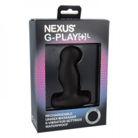 Массажер простаты с вибрацией NEXUS-G-PLAY PLUS large BLACK
