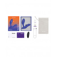 Массажер простаты WE-VIBE Royal Blue+ с пультом управления