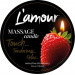 Массажная свеча L'amour Seductive Strawberry с ароматом клубники, 30 мл