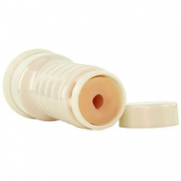 Мастурбатор анус в колбе Fleshlight Eva Lovia киберкожа, бежевый