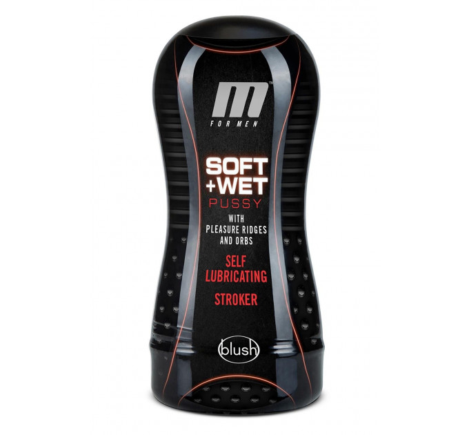 Мастурбатор вагина Blush M FOR MEN SOFT AND WET STROKER VANILLA