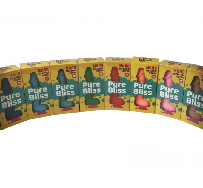 Мыло член на присоске Pure Bliss MINI красный, 15 см