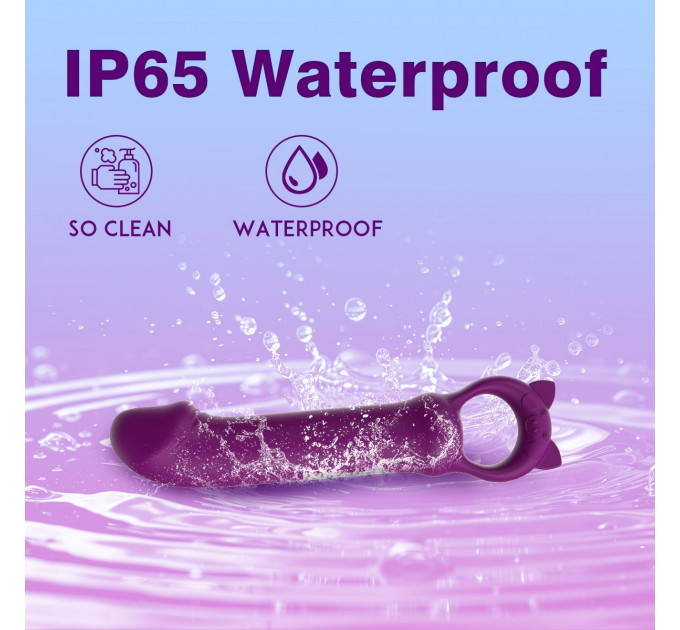 Мини-вибратор Every Night Toys Grace фиолетовый, 10 режимов вибрации