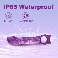 Міні-вібратор Every Night Toys Grace фіолетовий, 10 режимів вібрації