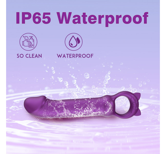 Мини-вибратор Every Night Toys Grace фиолетовый, 10 режимов вибрации