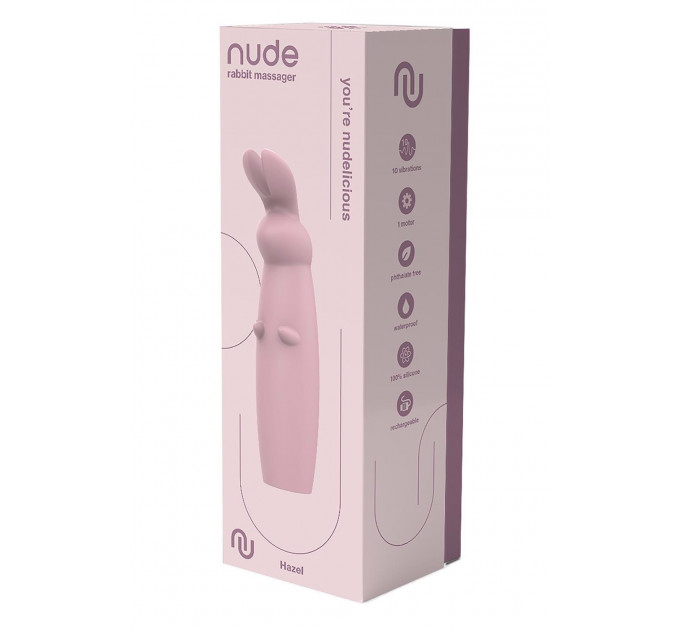 Міні-вібратор у вигляді кролика Dream Toys Nude, рожевий