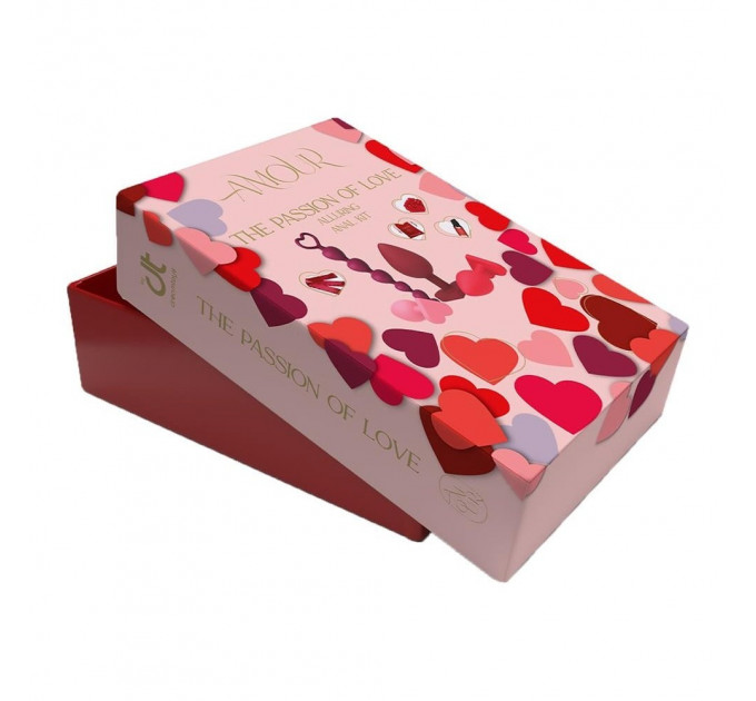 Набор для анальной тренировки Dream Toys Amour The Passion Of Love с бусинами и аксессуарами