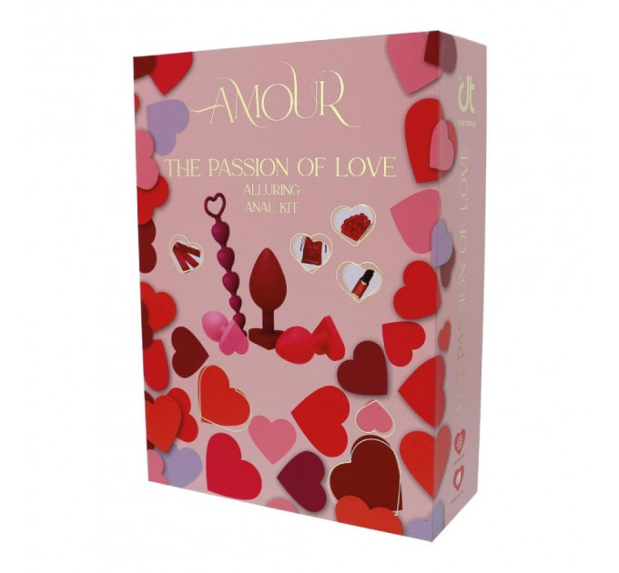 Набор для анальной тренировки Dream Toys Amour The Passion Of Love с бусинами и аксессуарами