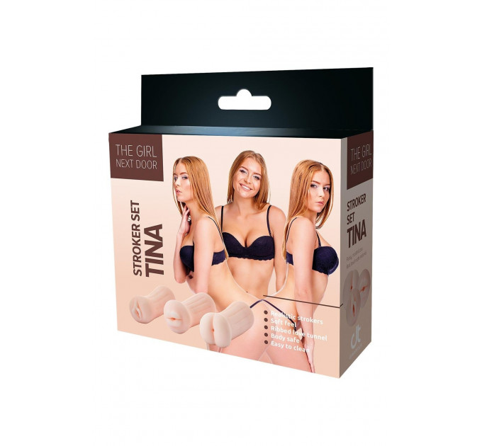 Набор мастурбаторов Dream Toys THE GIRL NEXT DOOR TINA Набор мастурбаторов Dream Toys THE GIRL NEXT DOOR TINA