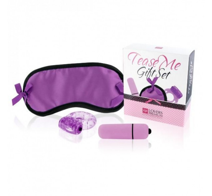 Набір секс іграшок LOVERS PREMIUM Tease Me Gift Set Purple
