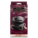 Наручники NS Novelties BONDAGE COUTURE WRIST CUFFS BLACK