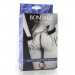 Наручники металлические Bondage Collection со стразами и черным мехом