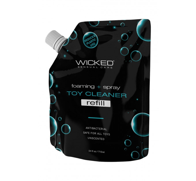 Очищувач для іграшок Wicked Sensual Care Foaming, 710 мл