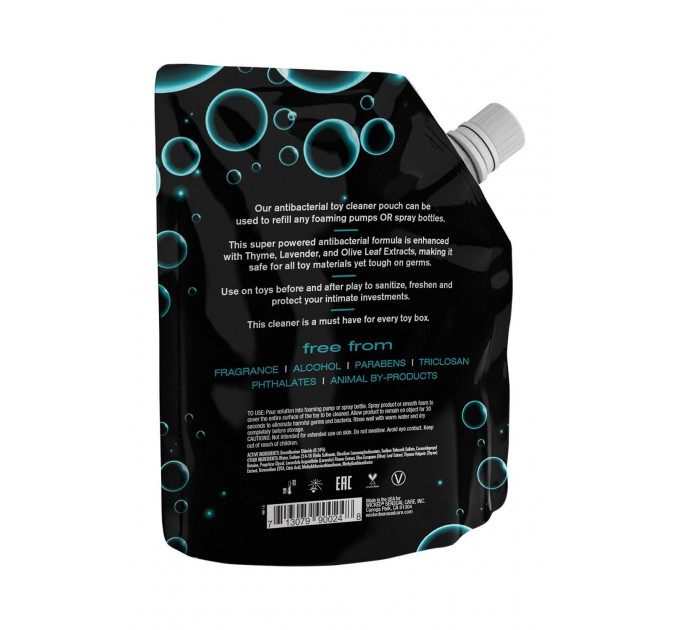 Очищувач для іграшок Wicked Sensual Care Foaming, 710 мл