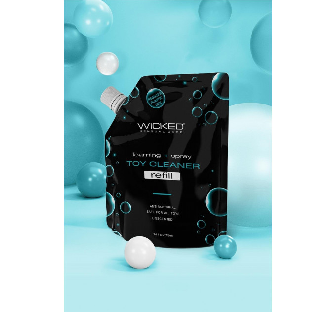 Очищувач для іграшок Wicked Sensual Care Foaming, 710 мл