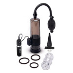 Помпа для пениса Zolo Ultimate Performance Set включающая в себя набор из 6 предметов, черный