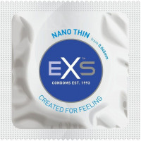Презервативы ультратонкие из латекса EXS Nano Thin веганские (цена за упаковку, 12 шт.)
