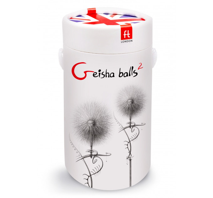 Шарики вагинальные Gvibe Geisha Balls 2 для тренировки интимных мышц, розовые
