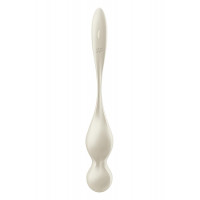 Смарт-шарики Кегеля Satisfyer Love Birds 1 с вибрацией, белые