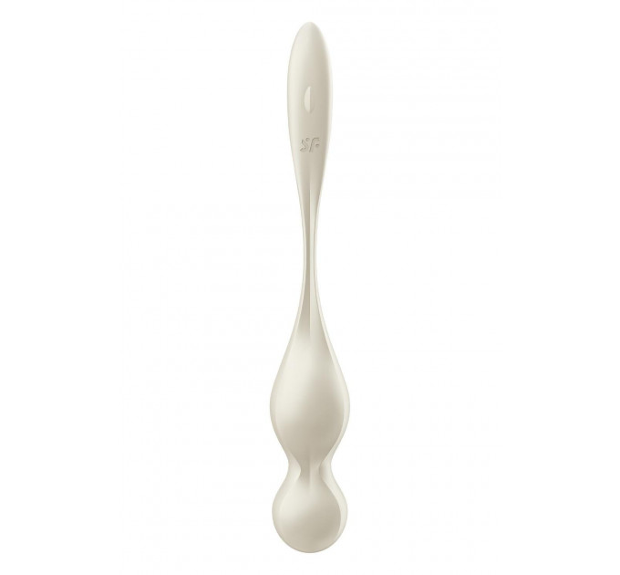 Смарт-шарики Кегеля Satisfyer Love Birds 1 с вибрацией, белые