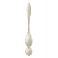 Смарт-шарики Кегеля Satisfyer Love Birds 1 с вибрацией, белые