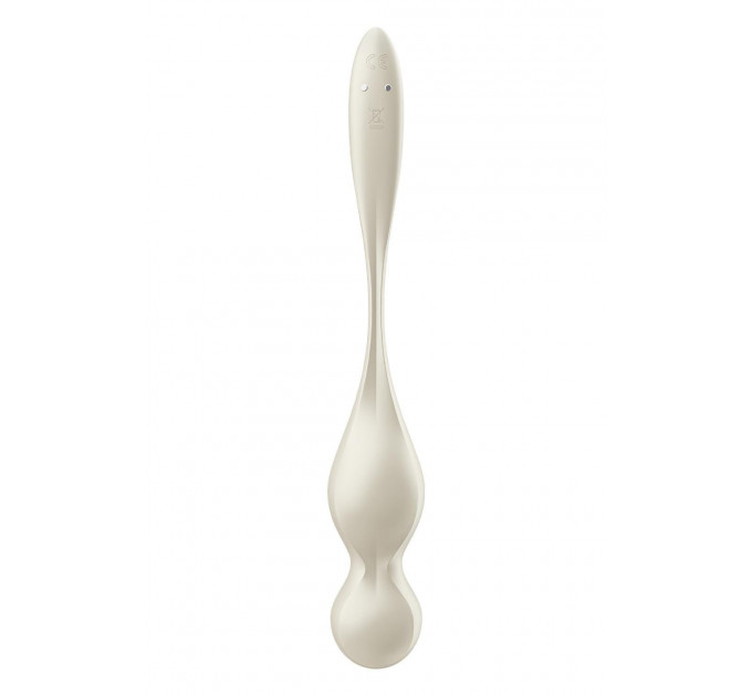 Смарт-шарики Кегеля Satisfyer Love Birds 1 с вибрацией, белые
