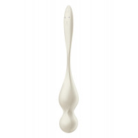 Смарт-шарики Кегеля Satisfyer Love Birds 1 с вибрацией, белые