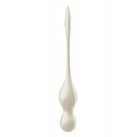 Смарт-шарики Кегеля Satisfyer Love Birds 1 с вибрацией, белые