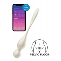 Смарт-шарики Кегеля Satisfyer Love Birds 1 с вибрацией, белые