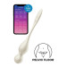 Смарт-шарики Кегеля Satisfyer Love Birds 1 с вибрацией, белые