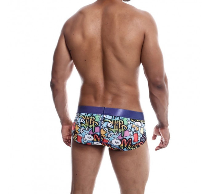 Трусы мужские с разными картинками MaleBasics цветные, М