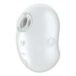 Вакуумний вібратор стимулятор Satisfyer Cutie Ghost білий, 9.1 см