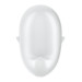 Вакуумний вібратор стимулятор Satisfyer Cutie Ghost білий, 9.1 см