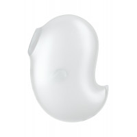 Вакуумный стимулятор вибратор Satisfyer Cutie Ghost белый, 9.1 см