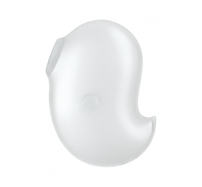 Вакуумний вібратор стимулятор Satisfyer Cutie Ghost білий, 9.1 см