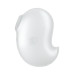 Вакуумний вібратор стимулятор Satisfyer Cutie Ghost білий, 9.1 см