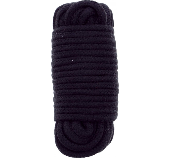 Веревка для бондажа BONDX LOVE ROPE - 10M, BLACK