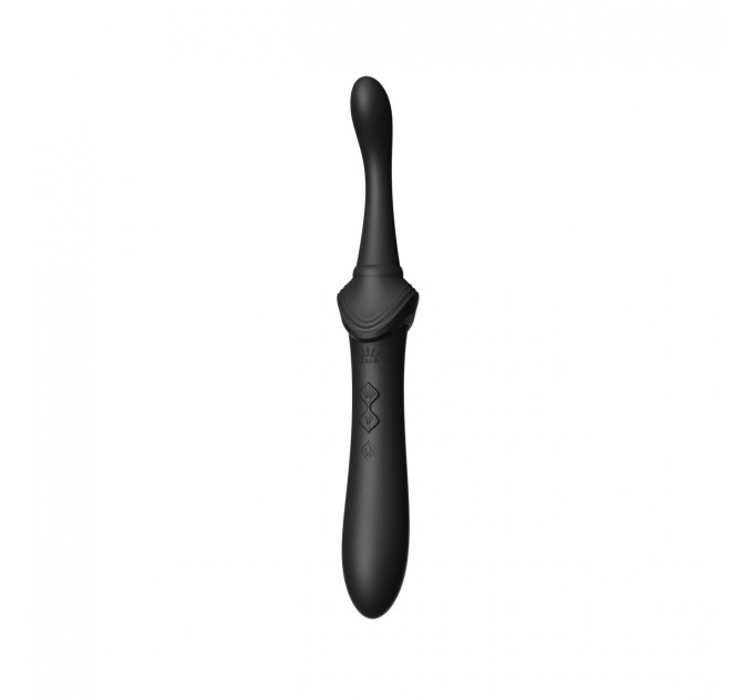 Вибратор двухсторонний универсальный BESS2 Obsidian Black