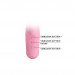 Вібратор-кролик Pretty Love Ansel рожевий, 15.8 х 3.4 см