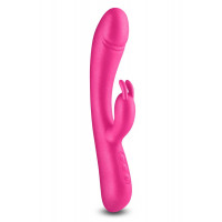 Вибратор-кролик с подогревом NS Novelties Royals Divine, розовый