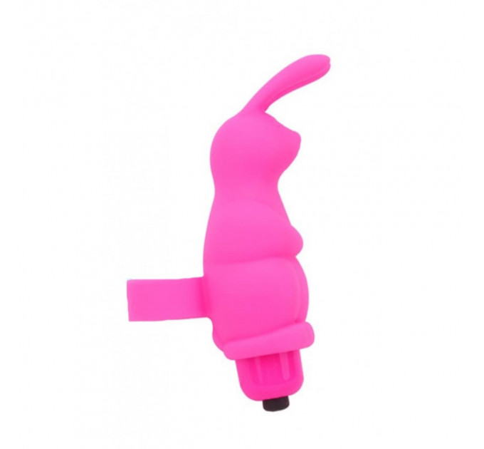 Вибратор для клитора на палец Chisa Mis Sweet Sweetie Rabbit в форме кролика, розовый