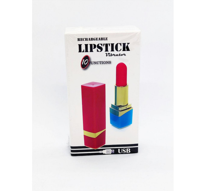 Вибратор помада Stymulator-Lipstick Vibrator - Blue