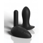 Вибратор в трусики Pipedream Hookup Panties Remote Princess со съемной вибропулей, черный, S-L