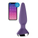 T360157 Анальная пробка с двумя моторами и управлением телефоном Satisfyer Plug-ilicious 1 Purple