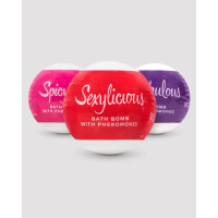 Бомбочка для ванны з феромонами Obsessive Bath bomb with pheromones Fun