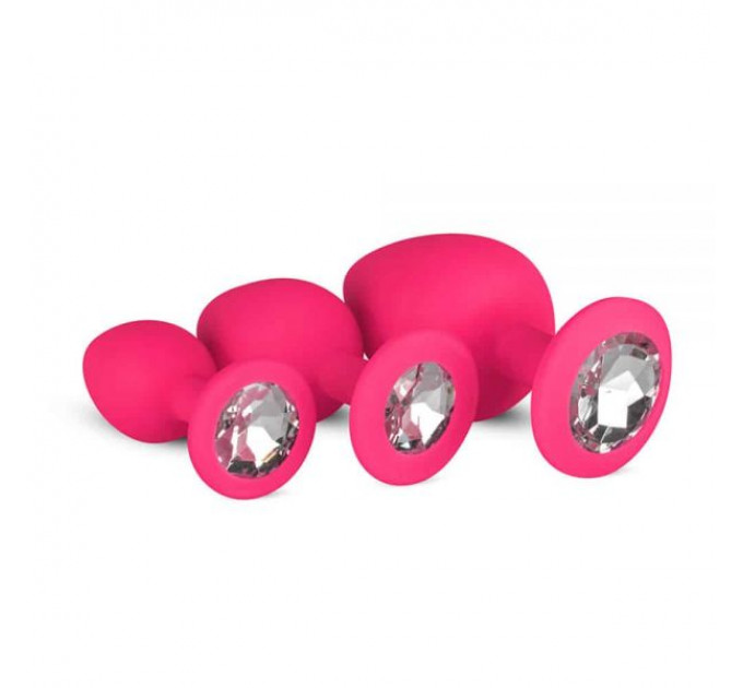 Набір анальних пробок Anal Diamond plug, Pink