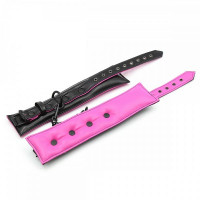 Оковы мягкие Luxury Fetish WRIST CUFF Black&Pink