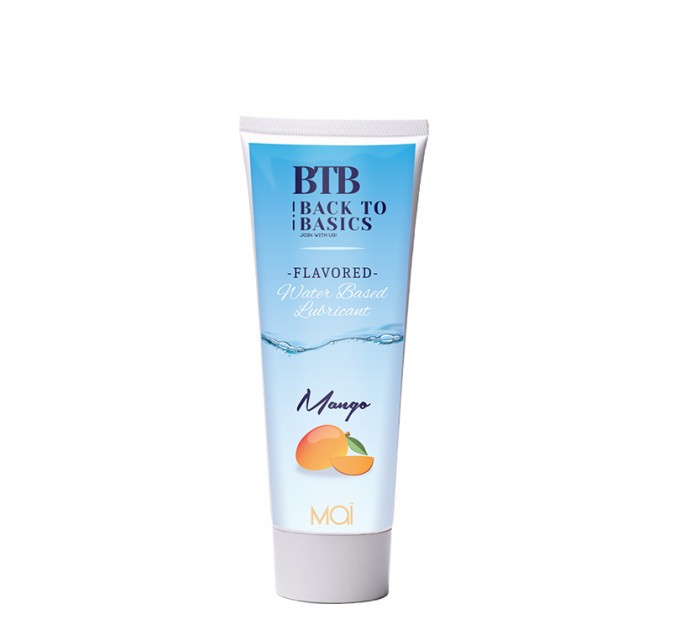 Лубрикант с ароматом манго BTB WATERBASED MANGO 75ML